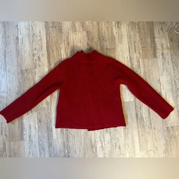 L.L. Bean Boiled Wool Cardigan Jacket - Picture 4 of 12